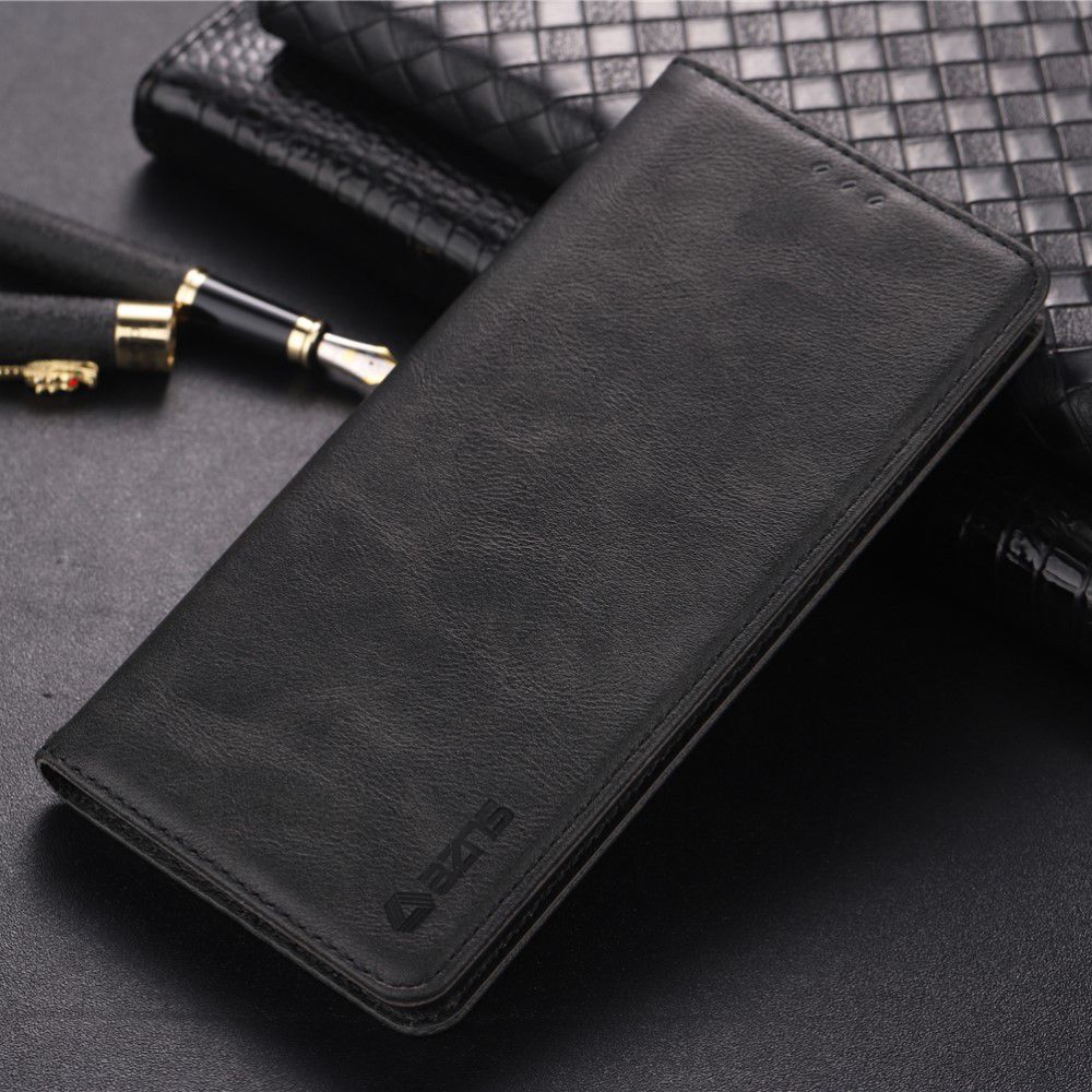 Samsung Galaxy S10 Plus Leren Stand Portemonnee Hoesje Zwart afbeelding 4