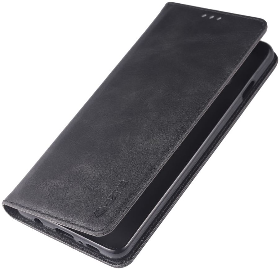 Samsung Galaxy S10E Leren Stand Portemonnee Hoesje Zwart afbeelding 1