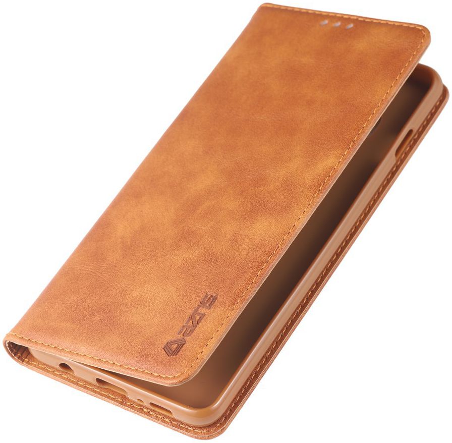 Samsung Galaxy S10E Leren Stand Portemonnee Hoesje Bruin afbeelding 1