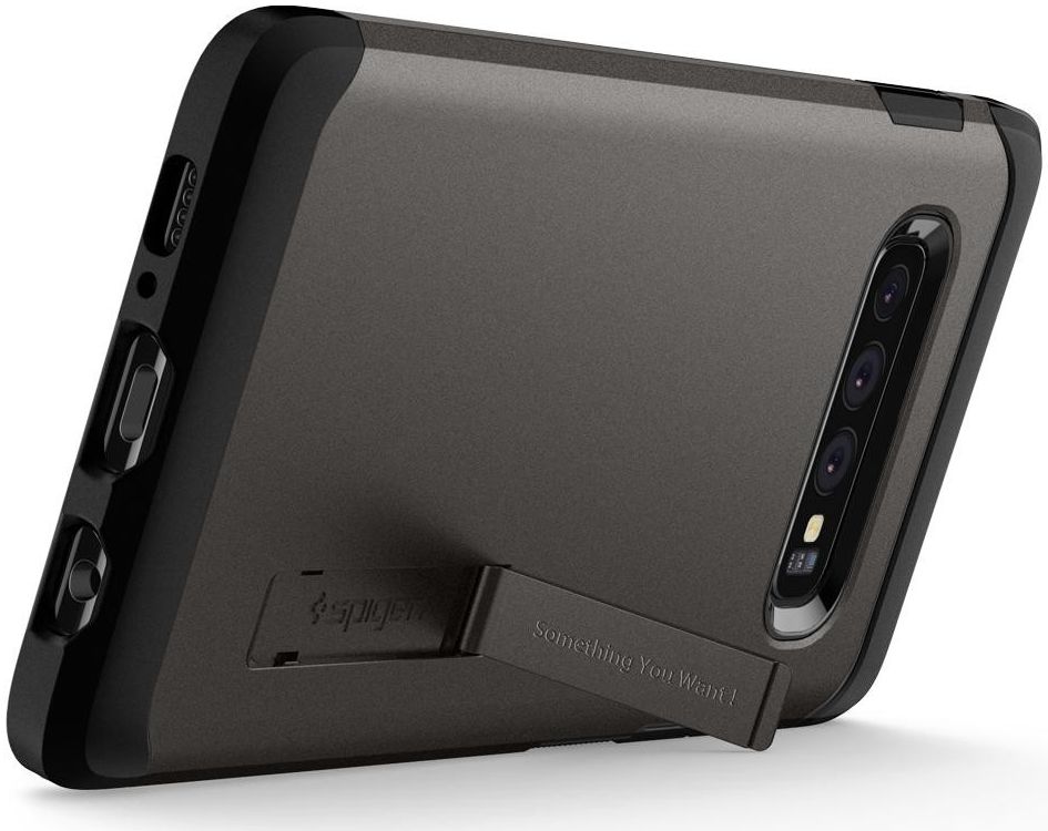 Spigen Tough Armor Hoesje Samsung Galaxy S10 Gunmetal afbeelding 5