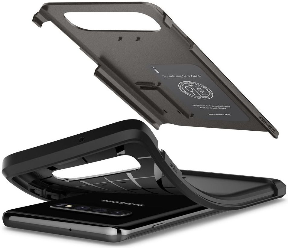 Spigen Tough Armor Hoesje Samsung Galaxy S10 Gunmetal afbeelding 6