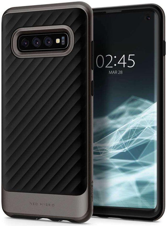 Spigen Neo Hybrid Hoesje Samsung Galaxy S10 Gunmetal afbeelding 10