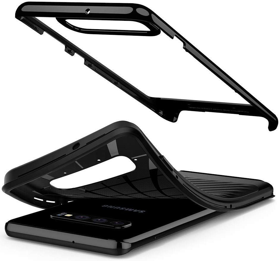 Spigen Neo Hybrid Hoesje Samsung Galaxy S10 Midnight Black afbeelding 6