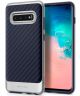 Spigen Neo Hybrid Hoesje Samsung Galaxy S10 Arctic Silver