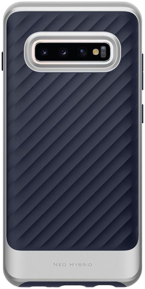 Spigen Neo Hybrid Hoesje Samsung Galaxy S10 Arctic Silver afbeelding 4
