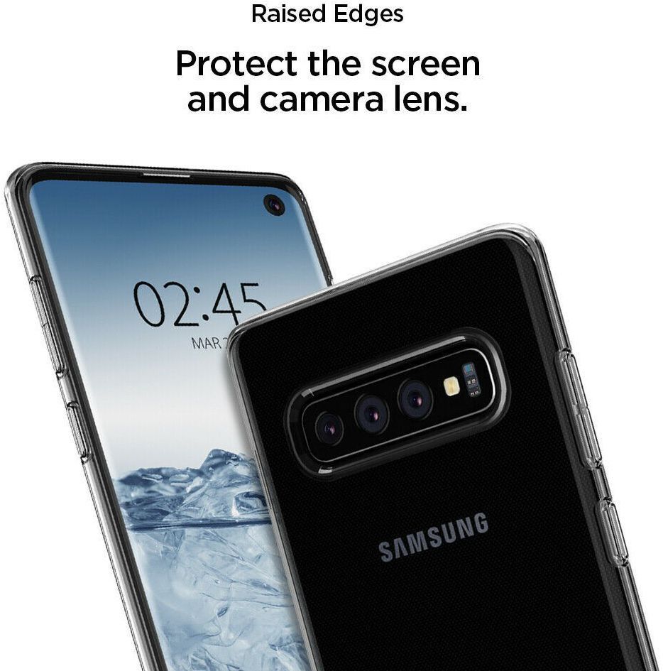 Spigen Crystal Flex Hoesje Samsung Galaxy S10 Plus Transparant afbeelding 4