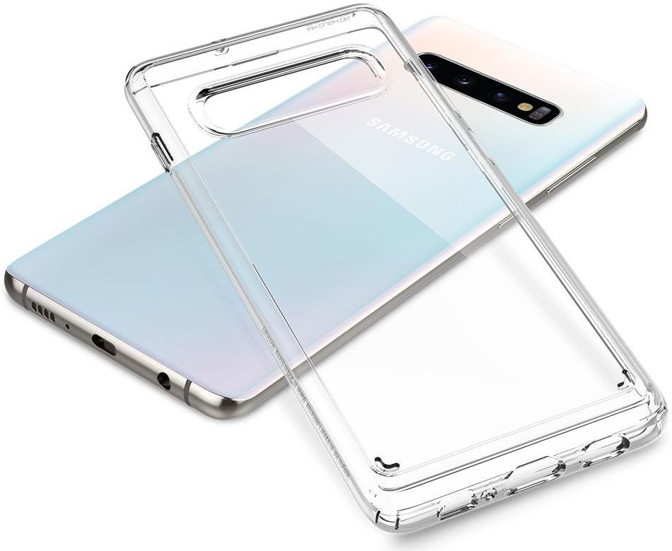 Spigen Crystal Hybrid Hoesje Samsung Galaxy S10 Plus Transparant afbeelding 2