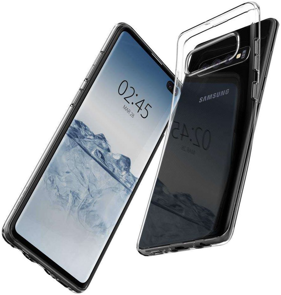 Spigen Liquid Crystal Hoesje Samsung Galaxy S10 Plus Transparant afbeelding 4