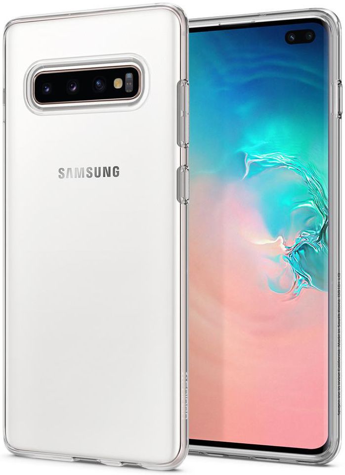 Spigen Liquid Crystal Hoesje Samsung Galaxy S10 Plus Transparant afbeelding 15