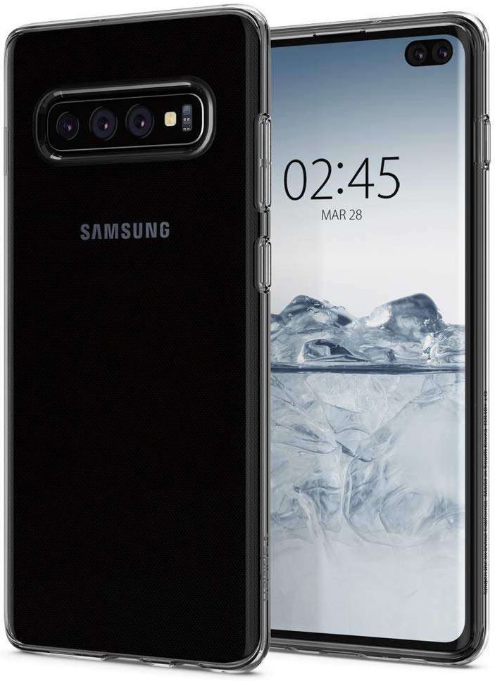 Spigen Liquid Crystal Hoesje Samsung Galaxy S10 Plus Transparant afbeelding 17