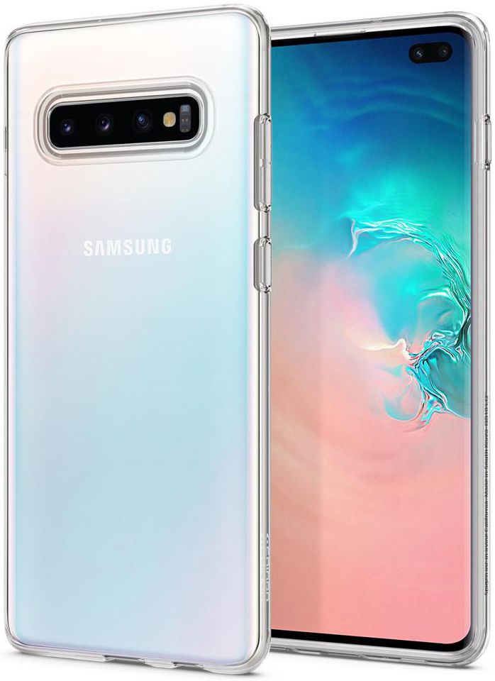 Spigen Liquid Crystal Hoesje Samsung Galaxy S10 Plus Transparant afbeelding 1