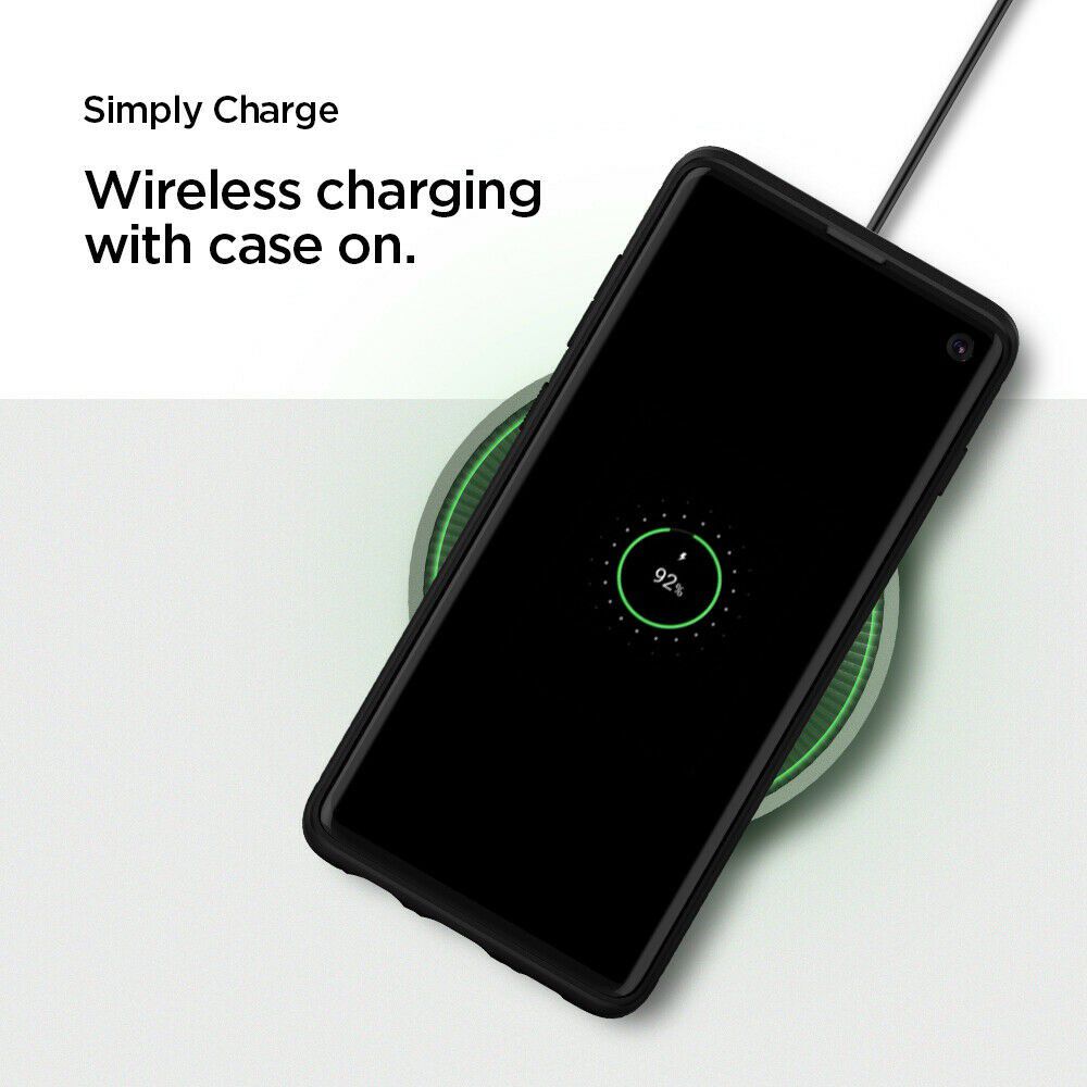 Spigen Rugged Armor Hoesje Samsung Galaxy S10 Plus Zwart afbeelding 8