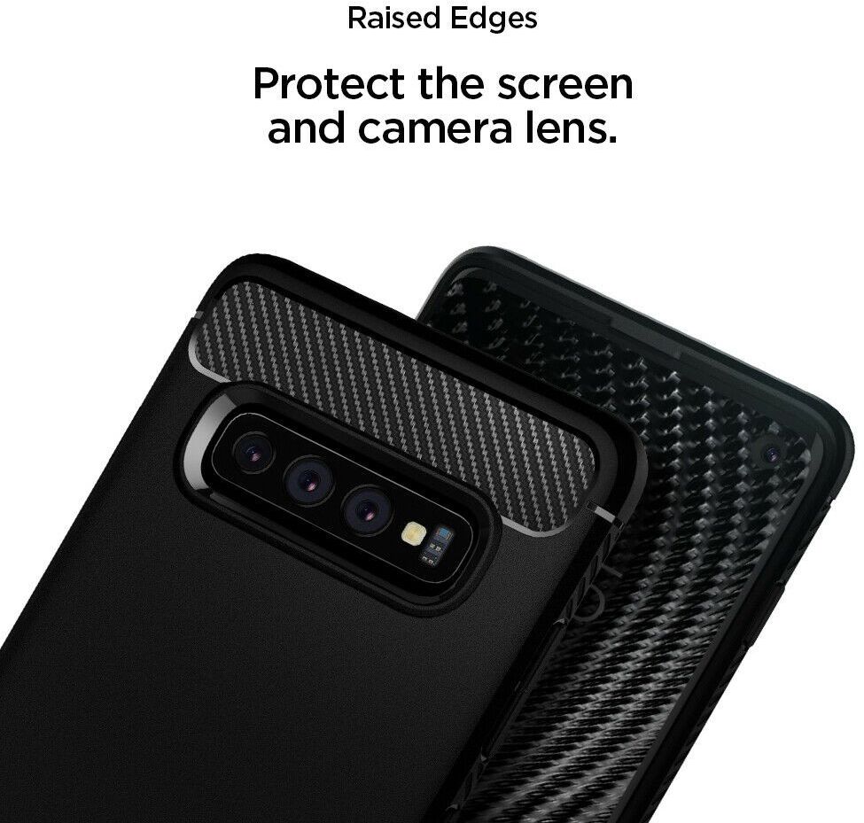 Spigen Rugged Armor Hoesje Samsung Galaxy S10 Plus Zwart afbeelding 10