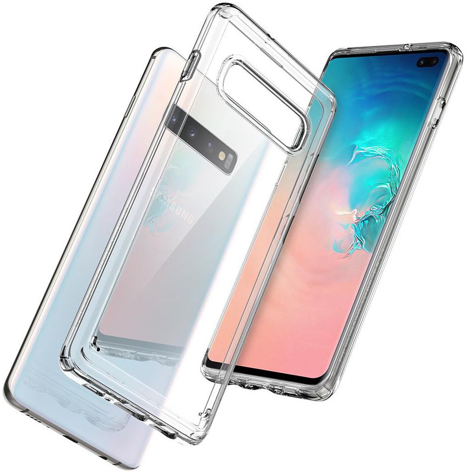 Spigen Ultra Hybrid Hoesje Samsung Galaxy S10 Plus Transparant afbeelding 4