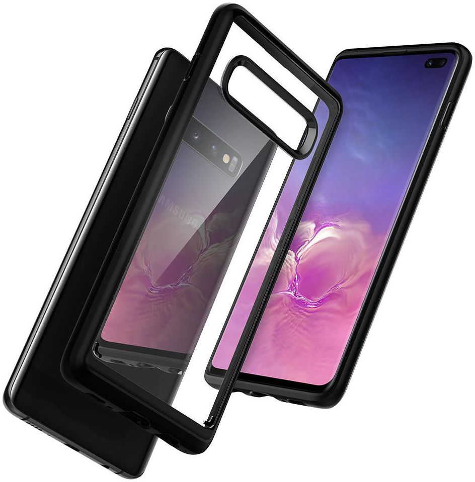 Spigen Ultra Hybrid Hoesje Samsung Galaxy S10 Plus Zwart afbeelding 6