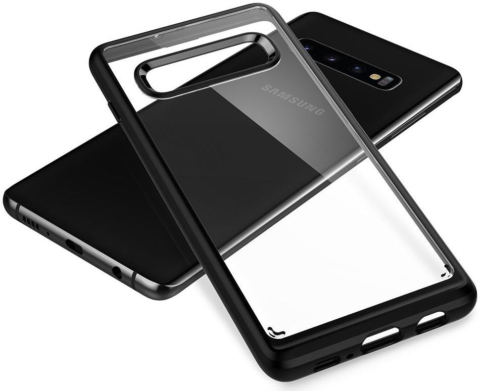 Spigen Ultra Hybrid Hoesje Samsung Galaxy S10 Plus Zwart afbeelding 4