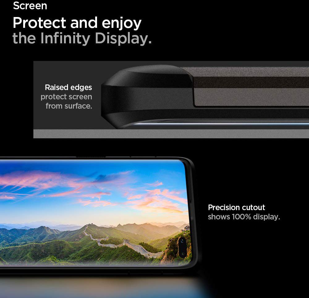 Spigen Tough Armor Hoesje Samsung Galaxy S10 Plus Gunmetal afbeelding 6