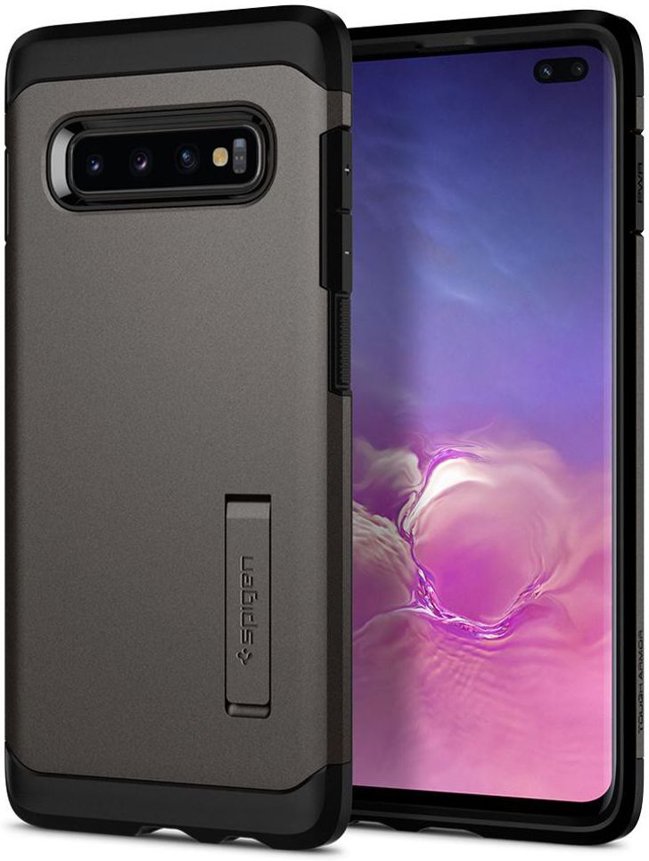 Spigen Tough Armor Hoesje Samsung Galaxy S10 Plus Gunmetal afbeelding 1