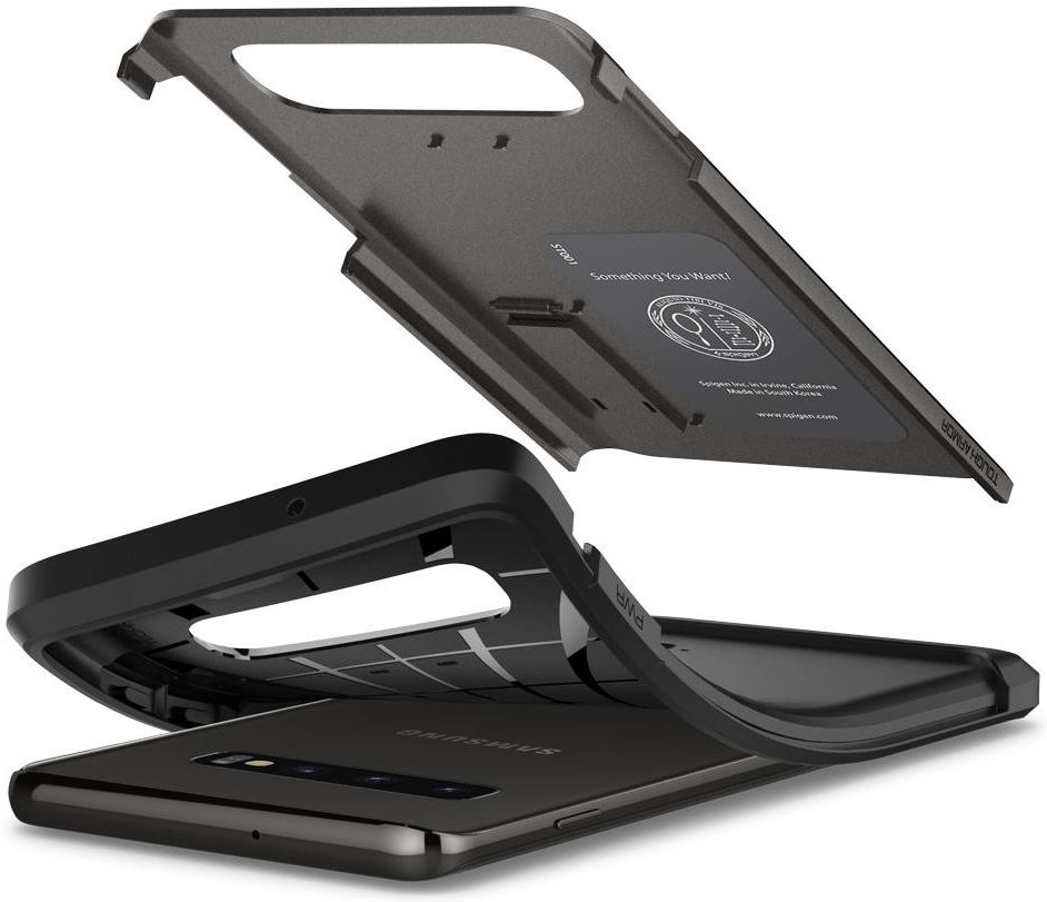 Spigen Tough Armor Hoesje Samsung Galaxy S10 Plus Gunmetal afbeelding 9