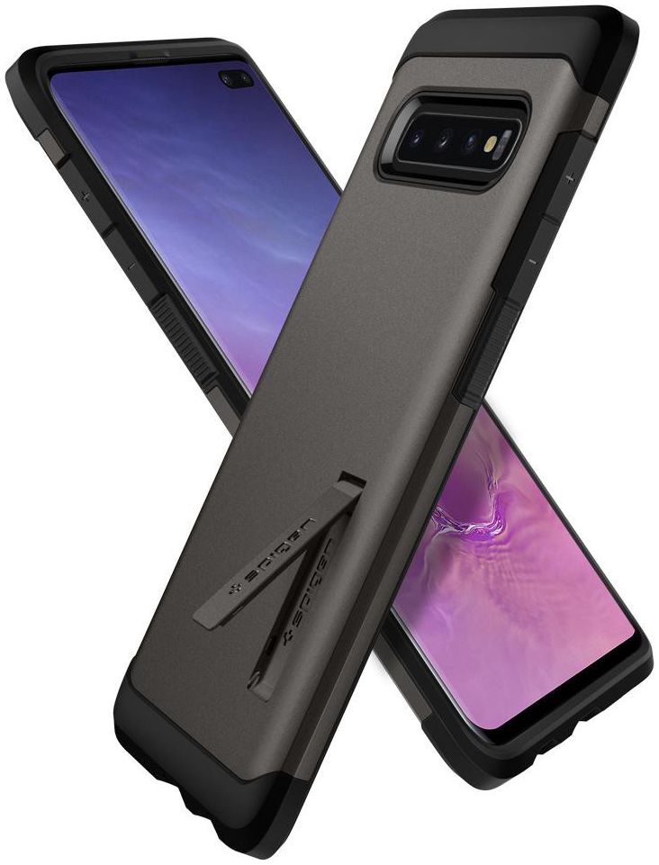 Spigen Tough Armor Hoesje Samsung Galaxy S10 Plus Gunmetal afbeelding 10