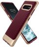 Spigen Neo Hybrid Hoesje Samsung Galaxy S10 Plus Burgundy