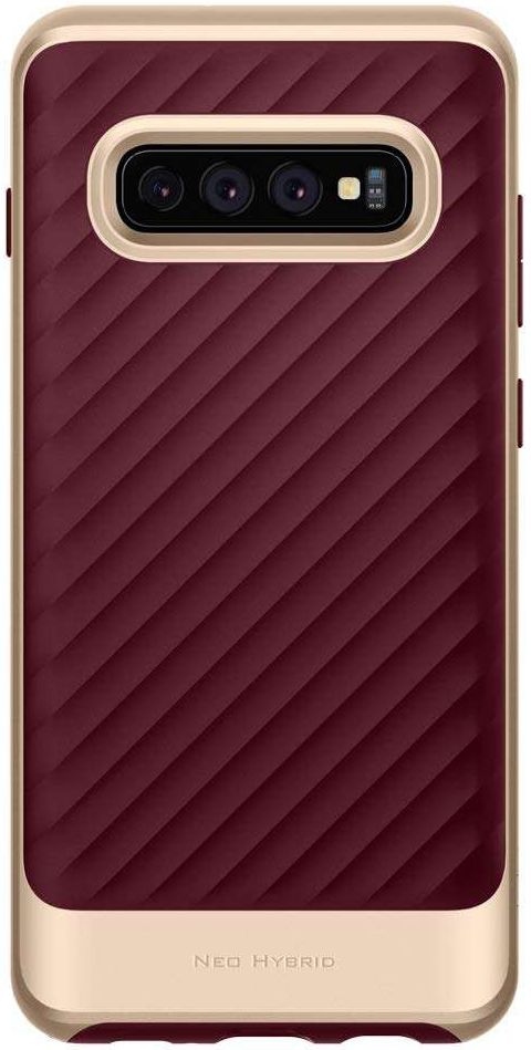 Spigen Neo Hybrid Hoesje Samsung Galaxy S10 Plus Burgundy afbeelding 4