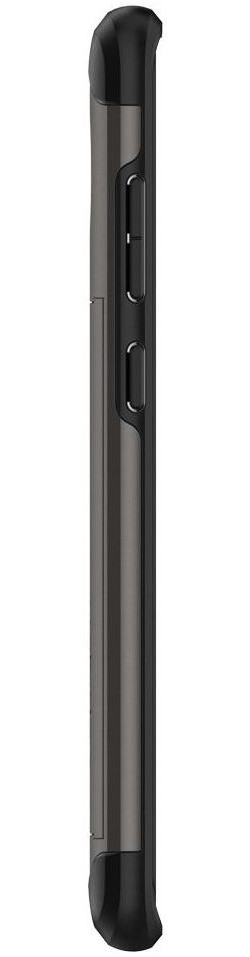 Spigen Slim Armor Card Holder Case Samsung Galaxy S10 Plus Gunmetal afbeelding 7