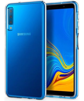 Spigen Liquid Crystal Hoesje Samsung Galaxy A7 (2018) Transparant Hoesjes