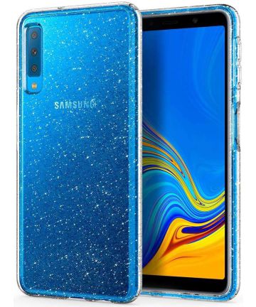Spigen Liquid Crystal Hoesje Samsung Galaxy A7 (2018) Glitter Hoesjes