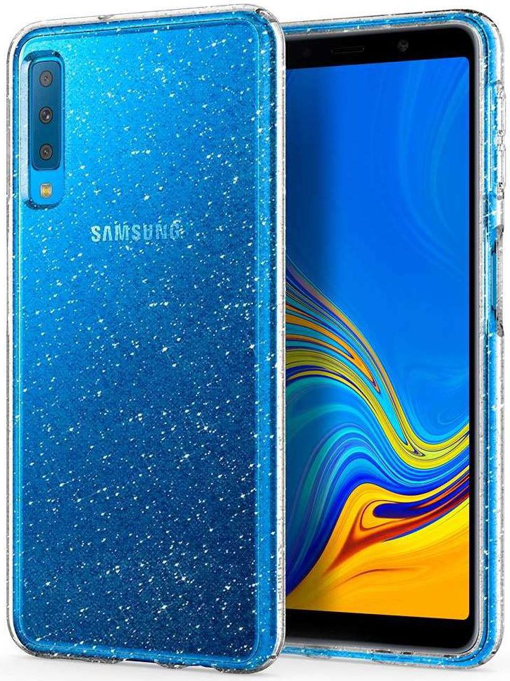 Spigen Liquid Crystal Hoesje Samsung Galaxy A7 (2018) Glitter afbeelding 1