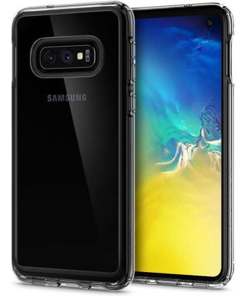 Spigen Crystal Hybrid Hoesje Samsung Galaxy S10E Transparant Hoesjes