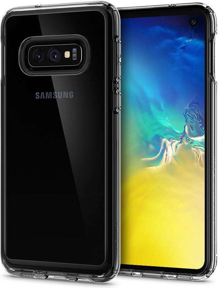 Spigen Crystal Hybrid Hoesje Samsung Galaxy S10E Transparant afbeelding 1