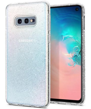 Spigen Liquid Crystal Hoesje Samsung Galaxy S10E Glitter Transparant Hoesjes