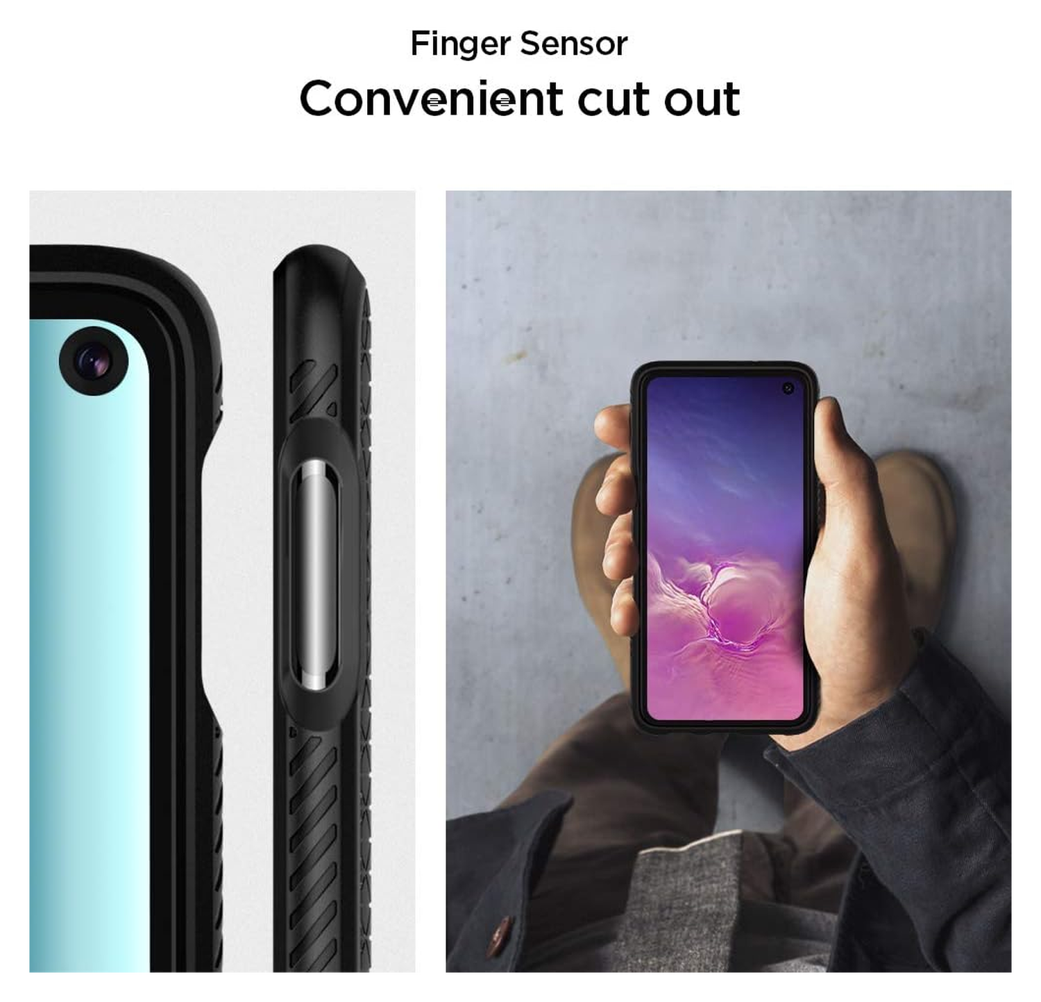 Spigen Liquid Air Samsung Galaxy S10E Hoesje TPU Back Cover Zwart afbeelding 5