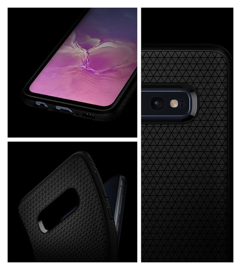 Spigen Liquid Air Samsung Galaxy S10E Hoesje TPU Back Cover Zwart afbeelding 4