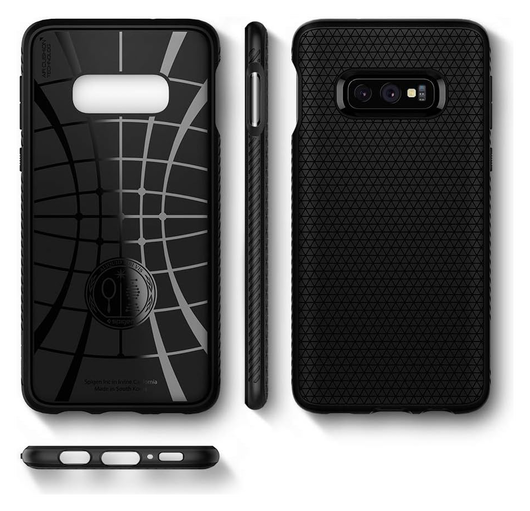 Spigen Liquid Air Samsung Galaxy S10E Hoesje TPU Back Cover Zwart afbeelding 10
