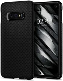 Spigen Liquid Air Samsung Galaxy S10E Hoesje TPU Back Cover Zwart afbeelding