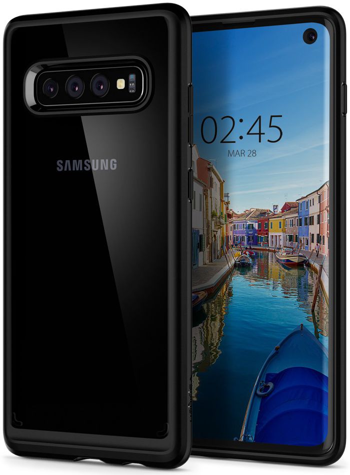 Spigen Ultra Hybrid Hoesje Samsung Galaxy S10E Zwart afbeelding 12