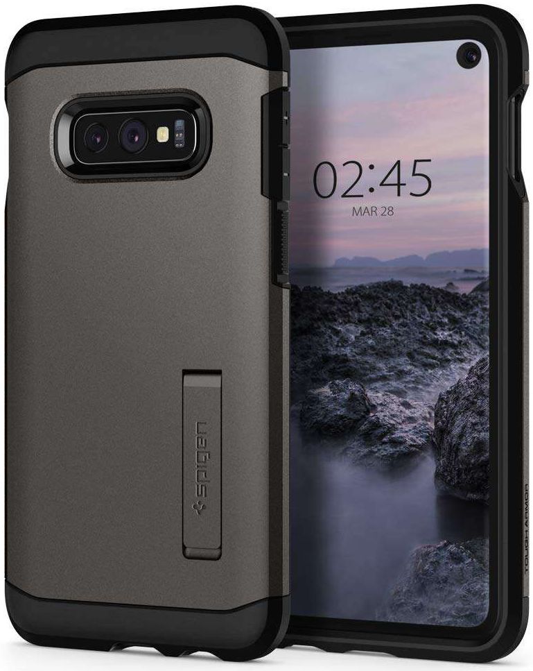 Spigen Tough Armor Hoesje Samsung Galaxy S10E Gunmetal afbeelding 15
