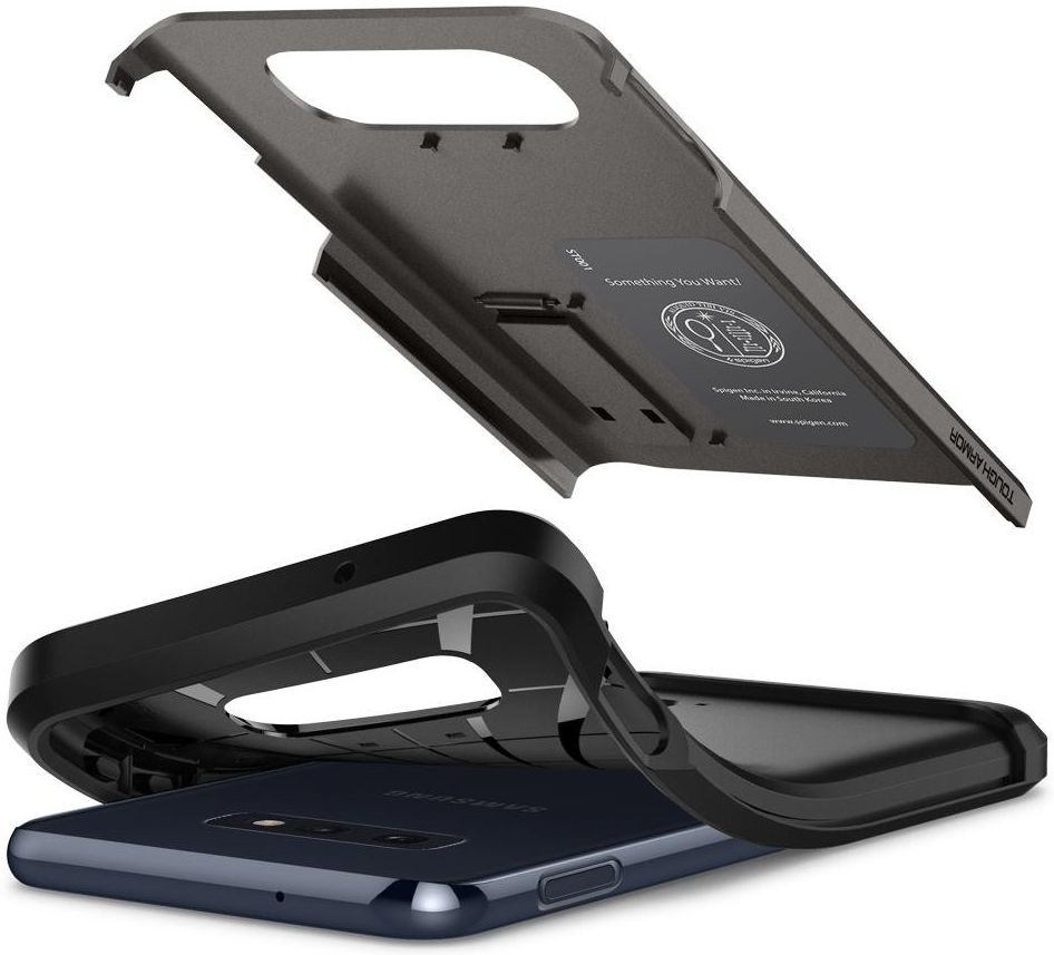 Spigen Tough Armor Hoesje Samsung Galaxy S10E Gunmetal afbeelding 5