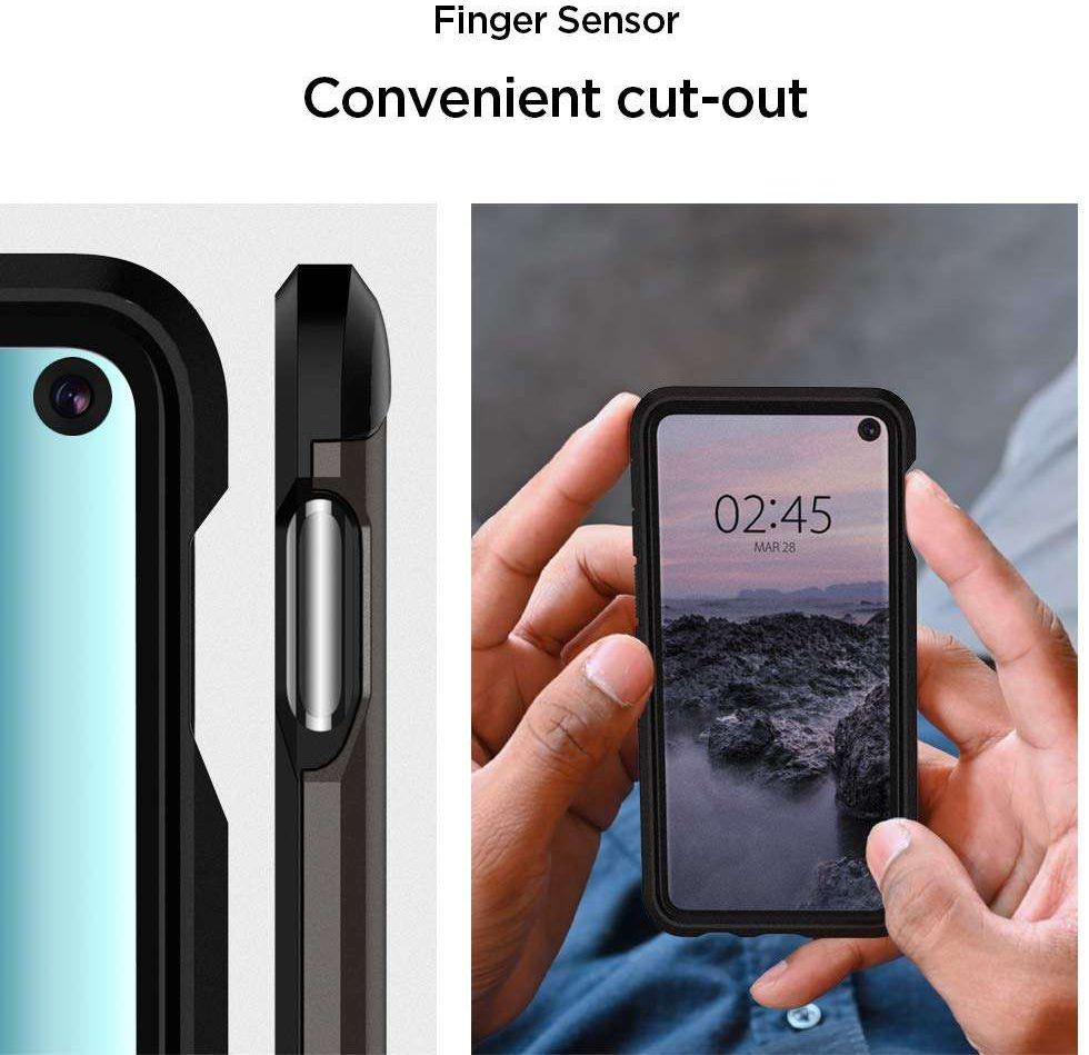 Spigen Tough Armor Hoesje Samsung Galaxy S10E Gunmetal afbeelding 12