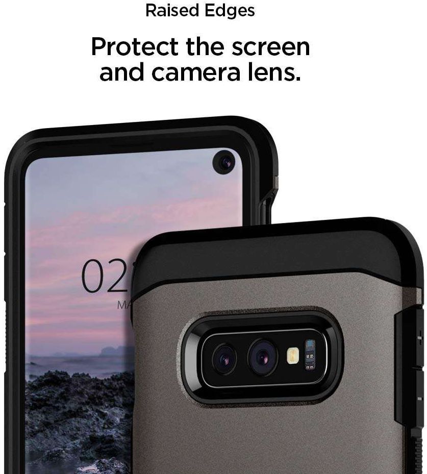 Spigen Tough Armor Hoesje Samsung Galaxy S10E Gunmetal afbeelding 11