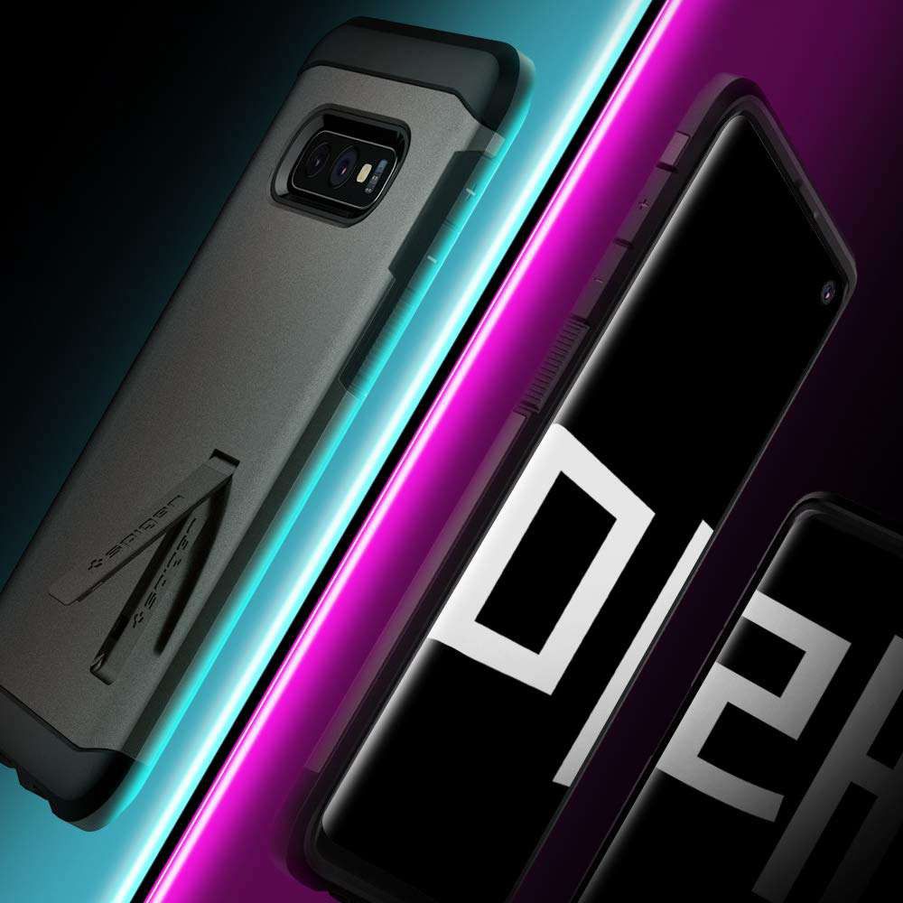 Spigen Tough Armor Hoesje Samsung Galaxy S10E Gunmetal afbeelding 14