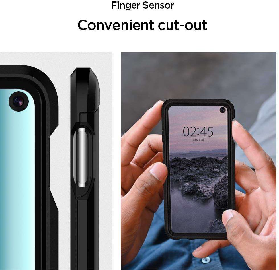 Spigen Tough Armor Hoesje Samsung Galaxy S10E Zwart afbeelding 13