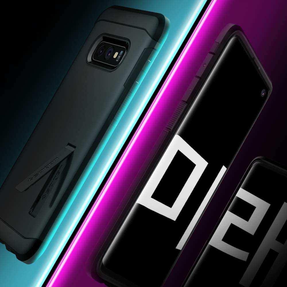Spigen Tough Armor Hoesje Samsung Galaxy S10E Zwart afbeelding 18