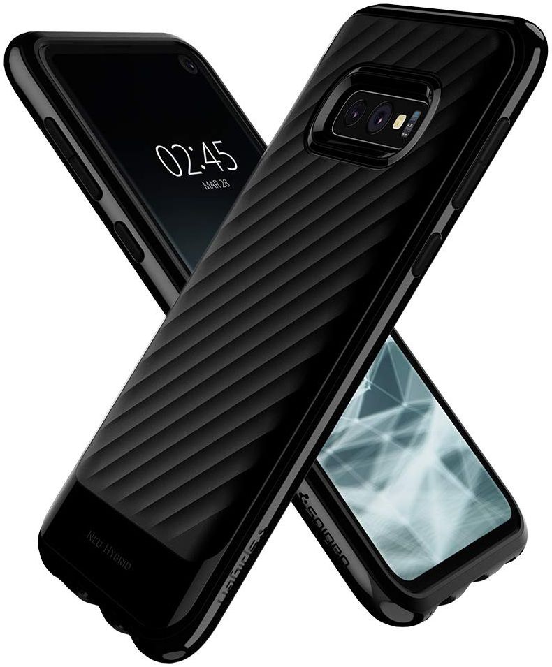 Spigen Neo Hybrid Hoesje Samsung Galaxy S10E Midnight Black afbeelding 11