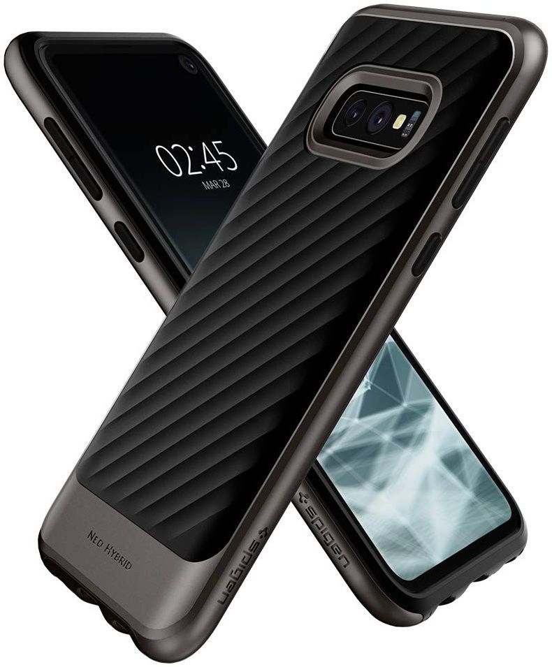 Spigen Neo Hybrid Hoesje Samsung Galaxy S10E Gunmetal afbeelding 13