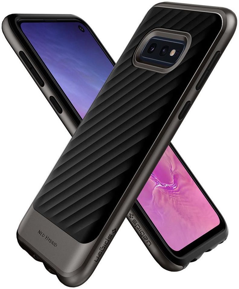 Spigen Neo Hybrid Hoesje Samsung Galaxy S10E Gunmetal afbeelding 2