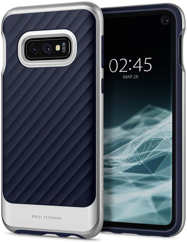 Spigen Neo Hybrid Hoesje Samsung Galaxy S10E Arctic Silver afbeelding 16