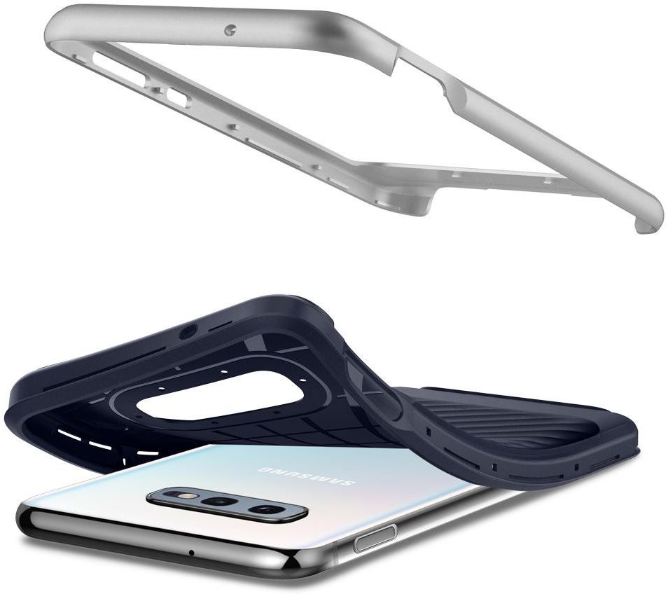 Spigen Neo Hybrid Hoesje Samsung Galaxy S10E Arctic Silver afbeelding 5